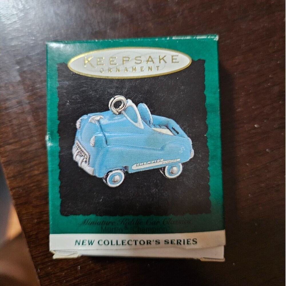 Hallmark Keepsake Ornament Miniature Kiddie Car Classics- Murray Champion